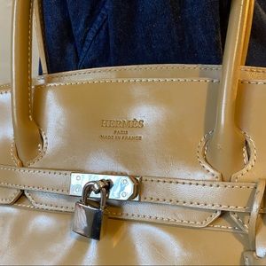 Hermès style hand bag